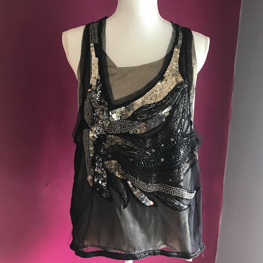 Aqua tank top!